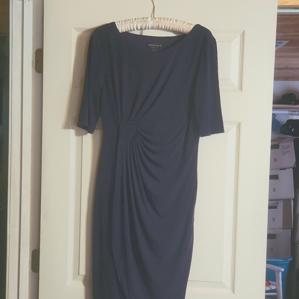 Royal purple dress